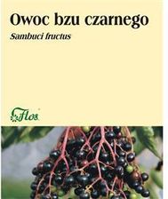 Zdjęcie Flos Owoc bzu czarnego,ziolo pojed.,Flos. 50g - Łeba