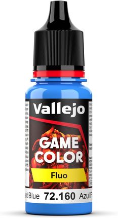 Vallejo Game Color 72160 Fluorescent Blue 18ml