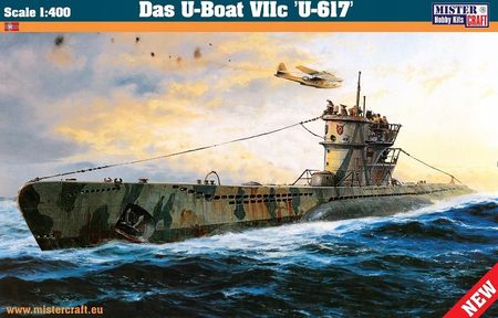 Mistercraft D-290 Das U-Boot VIIC U-617 1:400