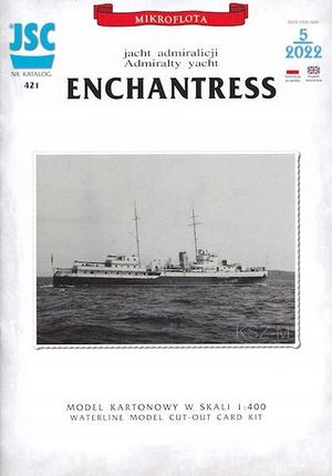 Jsc 421 Jacht admiralicji brytyjskiej Enchantress