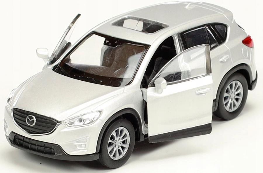 Welly Mazda CX 5 Silver Metallic 1:34 1:39 Scales 4.5 Inch Diecast Car in Box