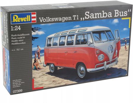 Model Do Sklejania Revell Vw T1 Samba Bus 1:24