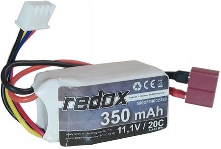 Redox 350 mAh 11,1V 20C Dean pakiet LiPo