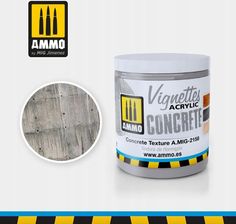 Zdjęcie Ammo Mig 2158 Concrete Texture 100ml - Oleśnica