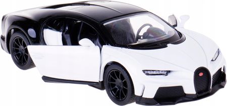 Bugatti Chiron Model Metalowy Kinsmart 1:38 Biały