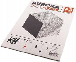 Blok do szkicu Aurora Sketch Matt 120g/m2 A3 klej