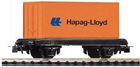 Piko 57022 myTrain Wagon platforma z kontenerem DB / Skala: H0(1:87) /
