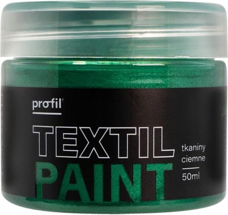 Farby do tkanin metaliczne zielony Textil Paint
