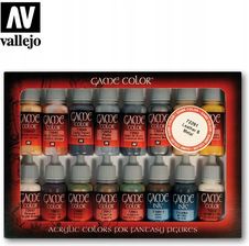 Zdjęcie Vallejo Zestaw Game Color 72291 Leather and Metal (16) - Warka