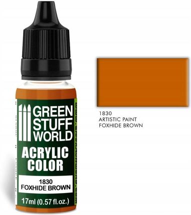 Acrylic Color Foxhide Brown farba akrylowa 17ml