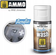 Zdjęcie Ammo Mig 0714 Acrylic Wash Deep Grey Wash - Kostrzyn nad Odrą
