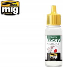 Zdjęcie Ammo Mig 2057 Glossy Lucky Varnish lakier 17ml - Nowy Sącz