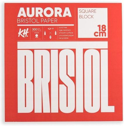 Blok do akwareli Aurora Bristol 300g/m2 18x18cm