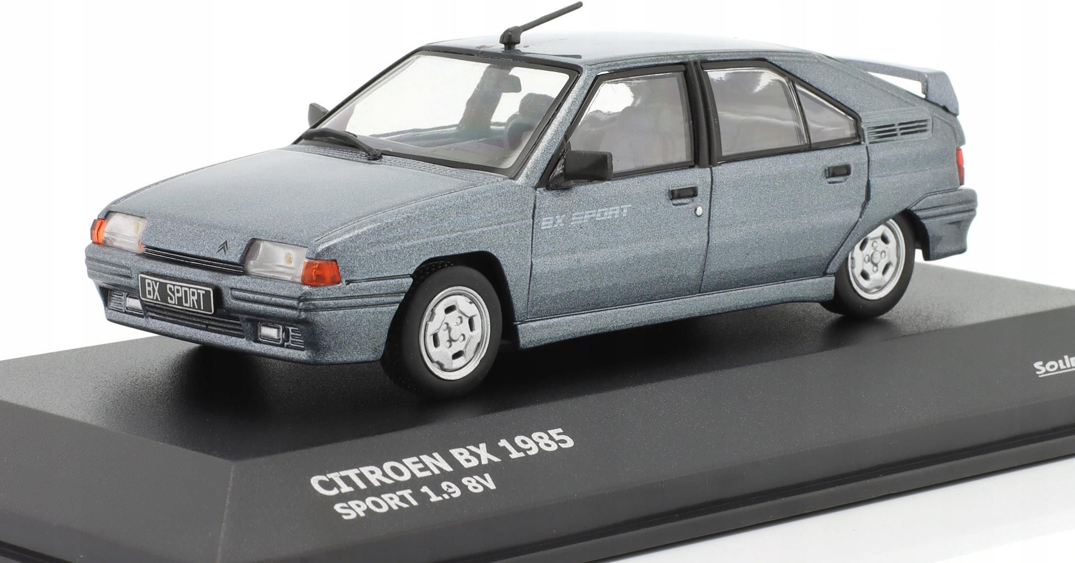 Citroen Bx Sport 1.9 8V 1985 Grey Solido 1:43 1/43 - Ceny i opinie