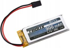 Redox 900 mAh 3,7V 20C pojedyncze ogniwo Jr LiPo