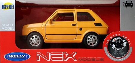 Welly Fiat 126p Maluch Prl Metal 1:34