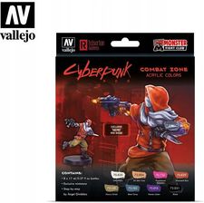 Zdjęcie Zestaw 8 Farb Vallejo Combat Cyberpunk 72307 - Łomianki