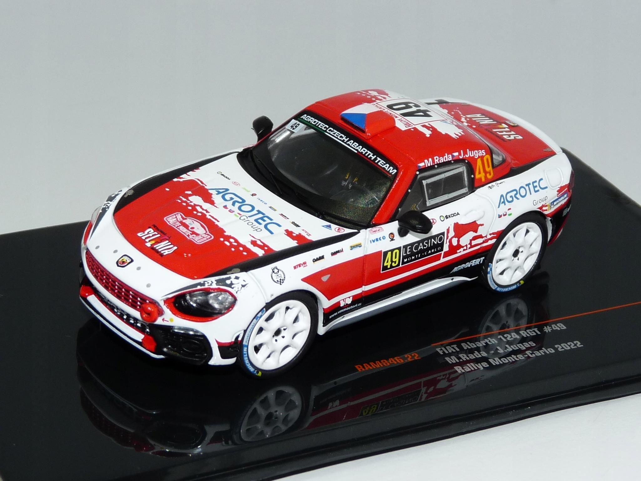 Fiat Abarth 124 Rgt #49 Jugas M.Carlo 22 1:43 Ixo - Ceny i opinie ...