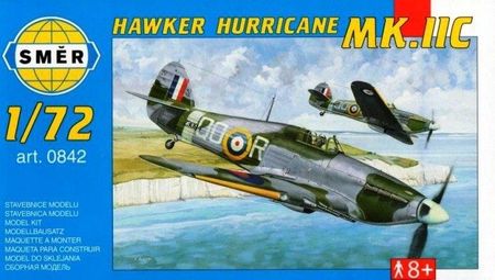Smer 0842 Hawker Hurricane Mk.iic Model Skala 1:72