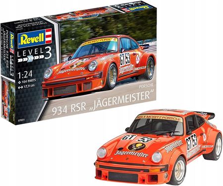 Revell 07031 1:24 Porsche 934 Rsr "Jägermeist
