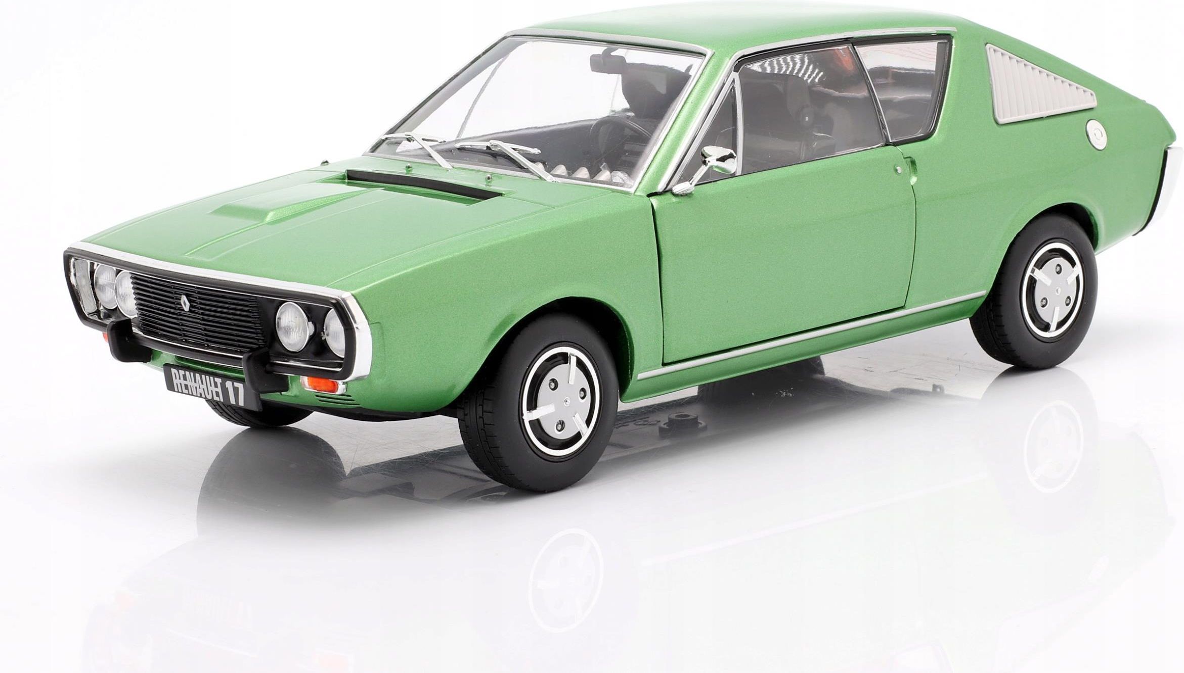 Solido Renault 17 MK1 1976 Vert Métal 1/18 – Miniature Voiture Collection