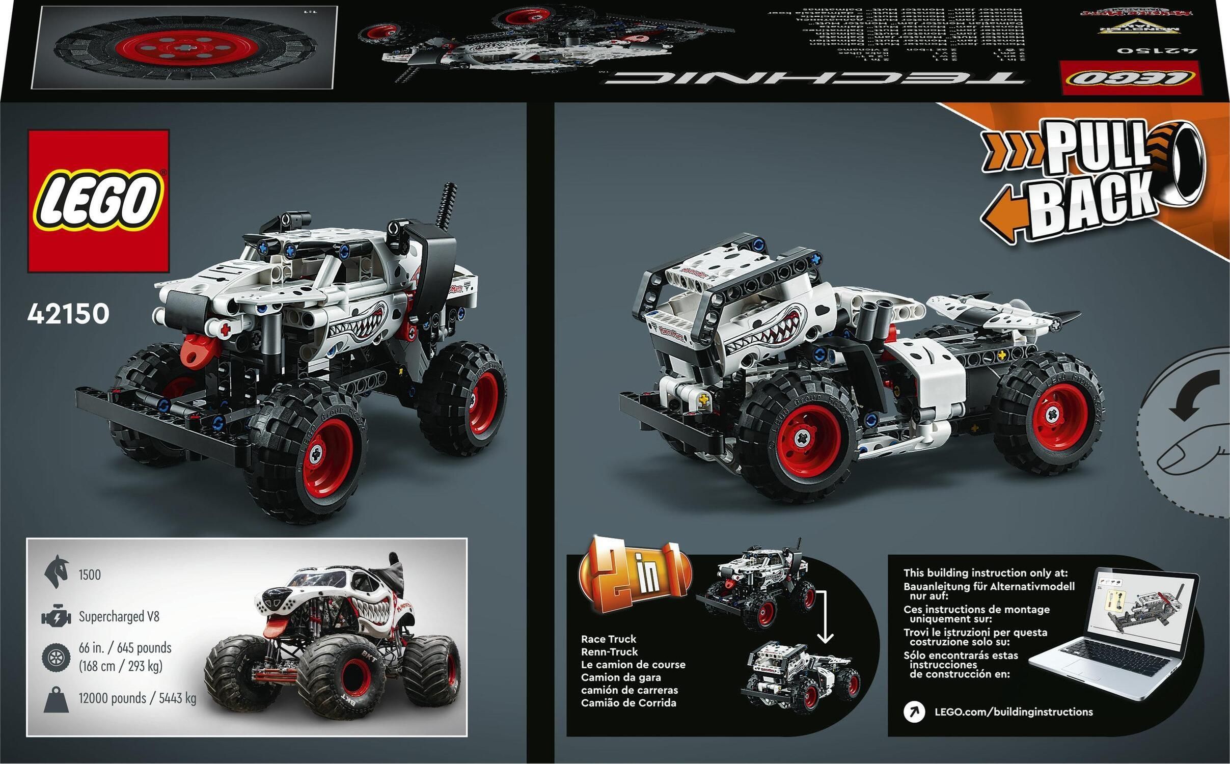 LEGO Technic 42150 Monster Jam Monster Mutt Dalmatian - ceny i opinie ...
