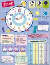 Zdjęcie Dwustronna plansza/ściąga A4 Zegar - Tyczyn