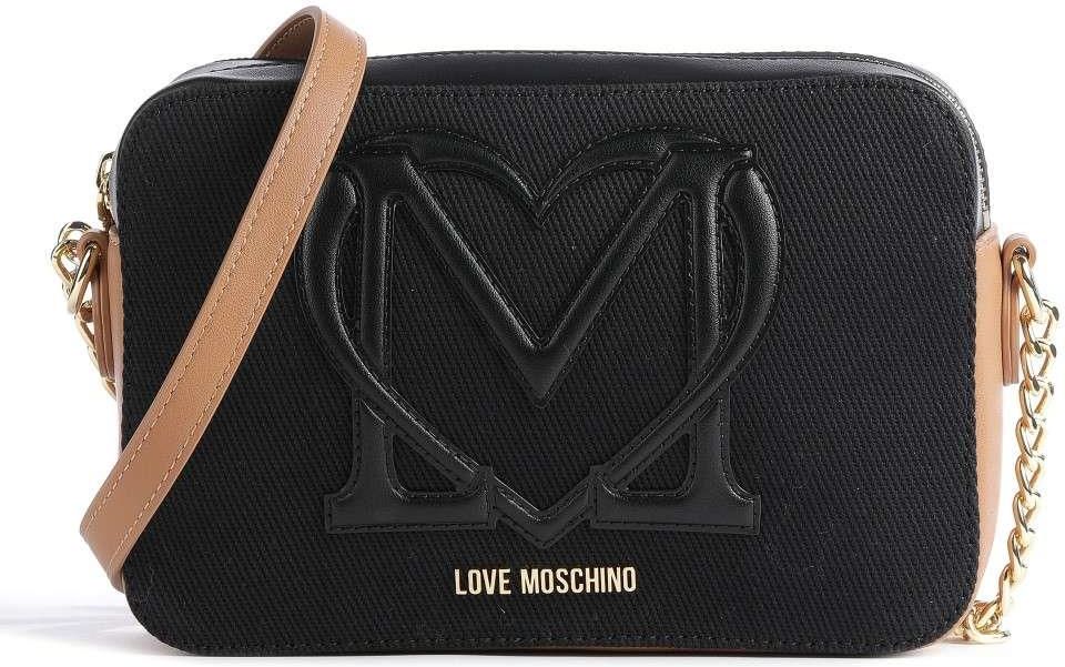 Love Moschino Torba przez ramię czarny/brązowy Ceny i opinie Ceneo.pl