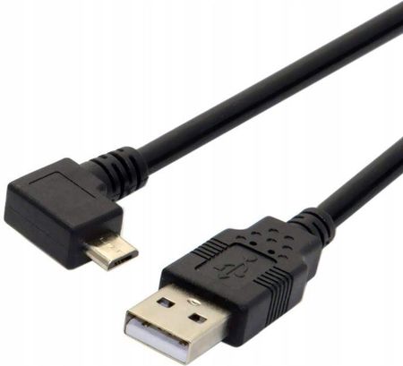 Kabel Kątowy MicroUSB Micro Usb do Usb Prawy 5m