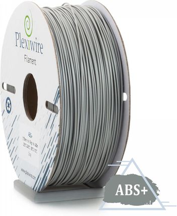 ABS+ Filament Plexiwire 1,75 mm Szary 0.75kg/300m
