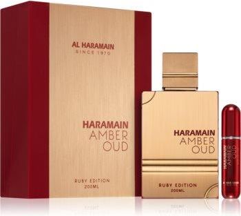 Al Haramain Amber Oud Ruby Edition 200 Ml Zestaw Upominkowy Unisex