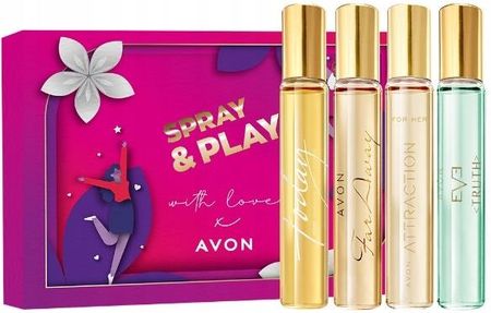 Avon Zestaw Perfumetek Attraction Today Far Away