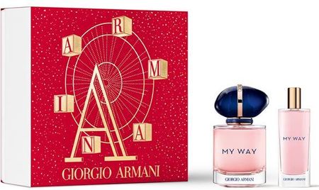 Giorgio Armani My Way Zestaw Woda Perfumowana 50Ml + Woda Perfumowana 15Ml