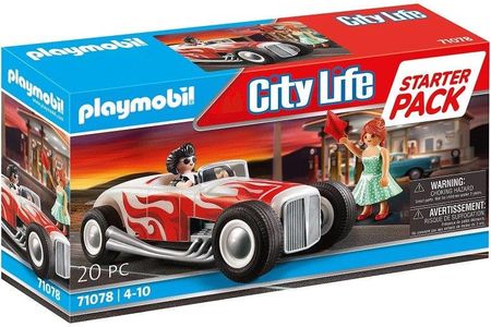 Playmobil 71078 City Life Zestaw Startowy Hot Rod