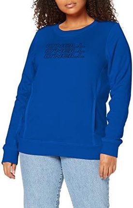 O'Neill Damska bluza Triple Stack Crew niebieski niebieski (Ocean Blue) XS