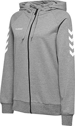 hummel Damska bluza z kapturem Go Cotton Zip Hoodie