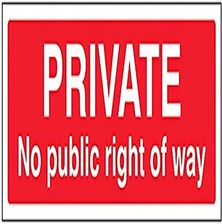 Private Property, No Entry, No Public Access, No Right Of Way, CCTV In - Foto 4