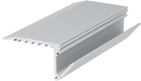 Profil aluminiowy schodowy LED UP-BOLD12 anodowany z kloszem - 2mb