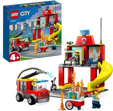 Zdjęcie LEGO City 60375 Remiza strażacka i wóz strażacki - Kielce