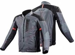 Zdjęcie Ls2 Ls2 Kurtka Męska Alba Dark Szary Czarny - Zagórz