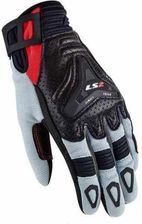 Ls2 Męskie All Terrain Man Czarny Szary Czerwony