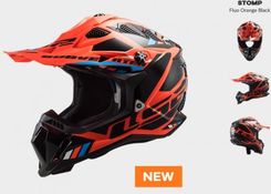 Zdjęcie Ls2 Enduro Off Road Mx700 Subverter Evo Stomp Pomarańczowy Czarny - Krosno