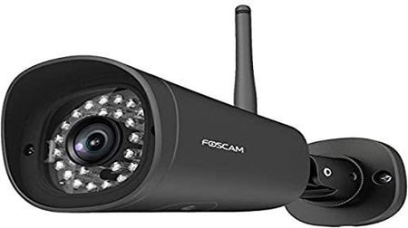 Foscam - Fi9902P-B Zewnętrzna Kamera Ip Wi-Fi 1080P Monitorująca Night Vision 20M Z Pilotem Zdalne Przechowywanie Lub