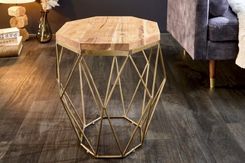 Zdjęcie Invicta Interior Stolik Kawowy Diamond 50X50 Cm Akacja 9178 - Jaworzno