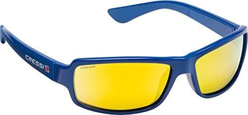 Occhiali Da Sole Cressi Ninja Polarizzati - Galleggianti, Antiriflesso, Protezione UV, Design Avvolgente, Flessibili - Unica Misura