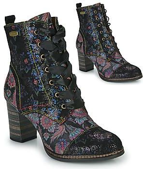 LAURA VITA Ernault 02, Stivali Combat Donna, Nero (Acier Acier), 39 EU