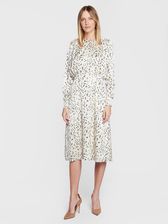 Bruuns Bazaar Sukienka codzienna Acacia Adee BBW3196 Écru Regular Fit