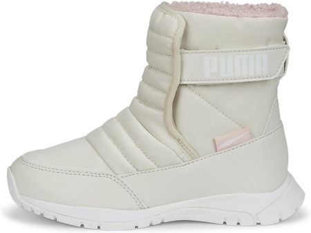 BUTY ZIMOWE DZIECIĘCE PUMA NIEVE BOOT WTR AC PS BEŻOWE 38074508 - zdjęcie 2