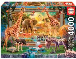Zdjęcie Educa Puzzle Sawanna Budzi Się Do Życia 4000El. - Milanówek