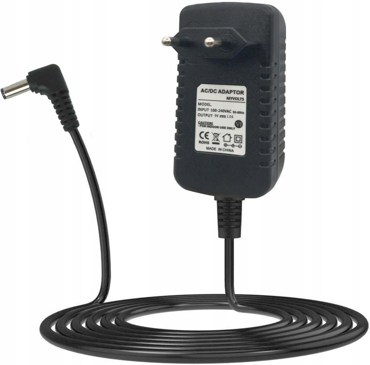 Alimentatore MyVolts 9V Per Casio Tastiera CTK-495 - Con Spina Italiana, Compatibilità Totale E Protezione Integrata